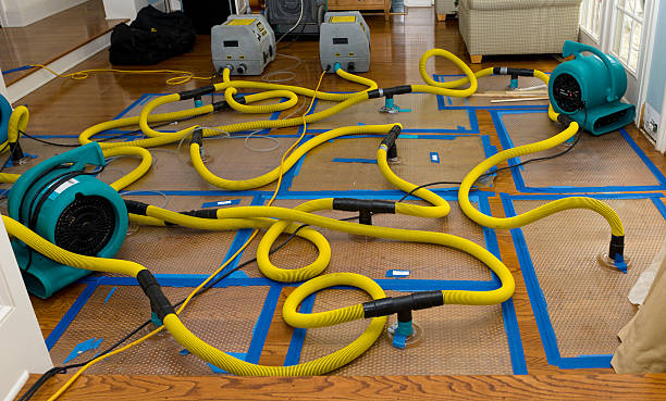 Professional Water Damage Restoration technician working in Flourtown, PA